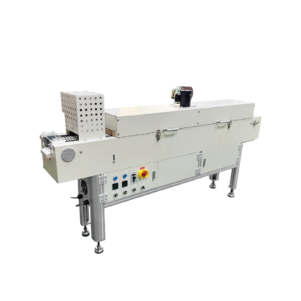 Horizontal shrink tunnel